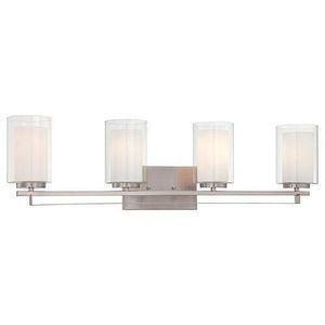 Minka Lavery 6104-84 Parsons Studio - 4 Light Bath Bar in Transitional Style -